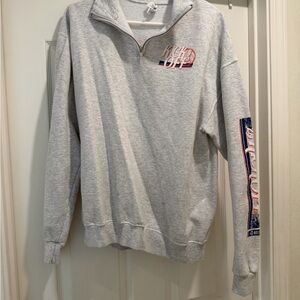 Jerzees Light Gray Zip-Up Women's Jacket